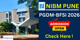 NIBM Pune Opens PGDM BFSI Admission 2026 28
